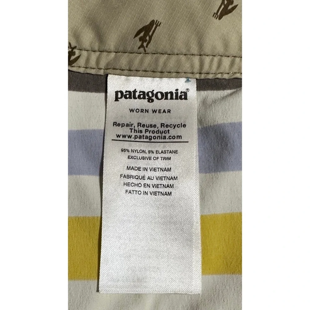 Patagonia Scallop Hem Stretch Wavefarer Boardshorts Size 36